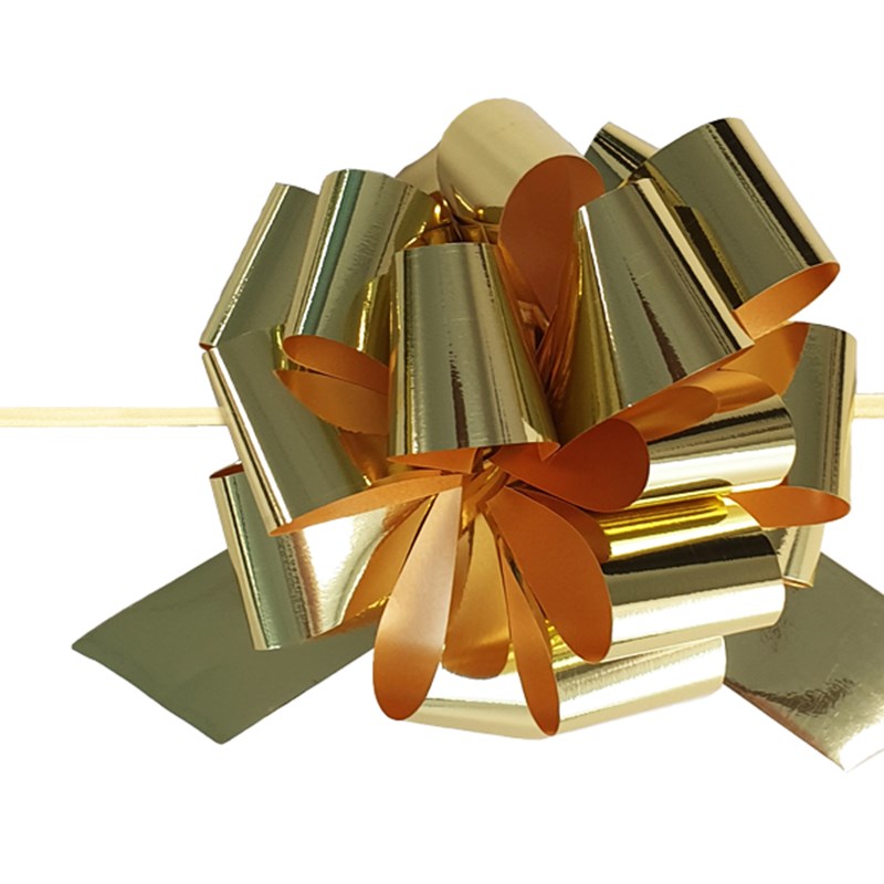 Gold Metallic Pull Bow