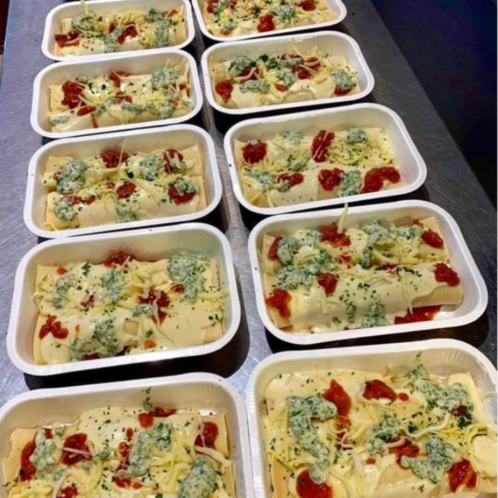 Dual Ovenable Meal Tray, 580 ml Capacity, Light Brown