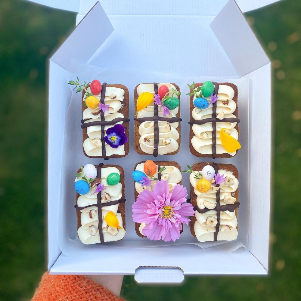 Cake Box Non Window, 210L x 210W x 80H mm (8 x 8 x 3"), White