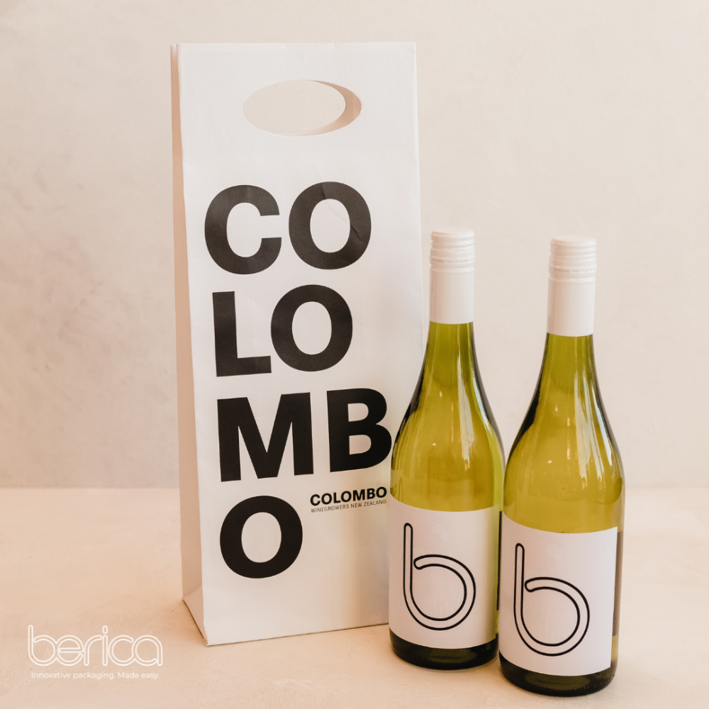 Customised Wine Bags 2 bottles for Colombo