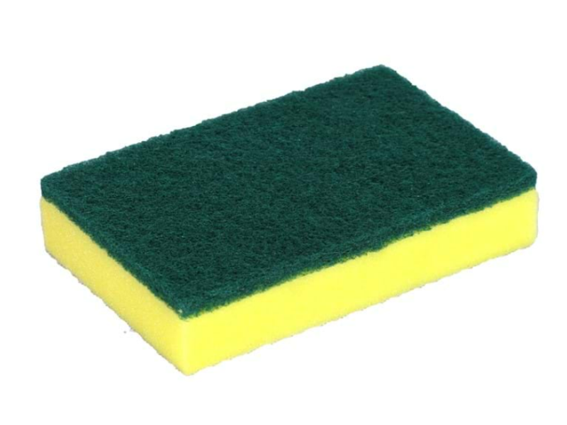 Sponge Scourer Green Yellow| Berica Packaging